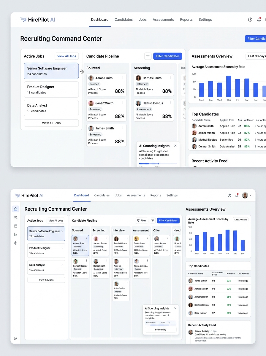 HirePilot AI preview